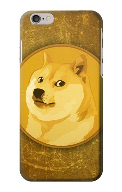 W3826 Dogecoin Shiba Hülle Schutzhülle Taschen und Leder Flip für iPhone 6 Plus, iPhone 6s Plus