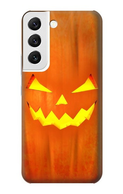 W3828 Pumpkin Halloween Hülle Schutzhülle Taschen und Leder Flip für Samsung Galaxy S22