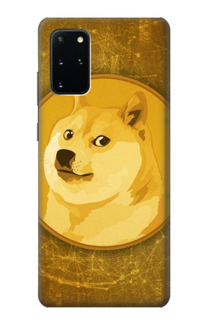W3826 Dogecoin Shiba Hülle Schutzhülle Taschen und Leder Flip für Samsung Galaxy S20 Plus, Galaxy S20+