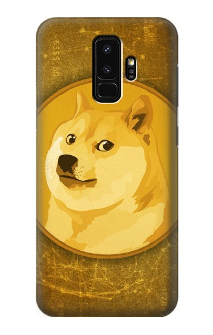 W3826 Dogecoin Shiba Hülle Schutzhülle Taschen und Leder Flip für Samsung Galaxy S9 Plus
