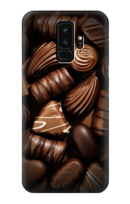 W3840 Dark Chocolate Milk Chocolate Lovers Hülle Schutzhülle Taschen und Leder Flip für Samsung Galaxy S9 Plus