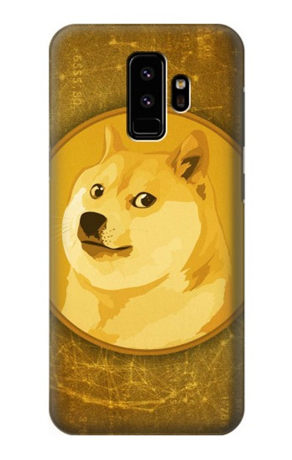 W3826 Dogecoin Shiba Hülle Schutzhülle Taschen und Leder Flip für Samsung Galaxy S9
