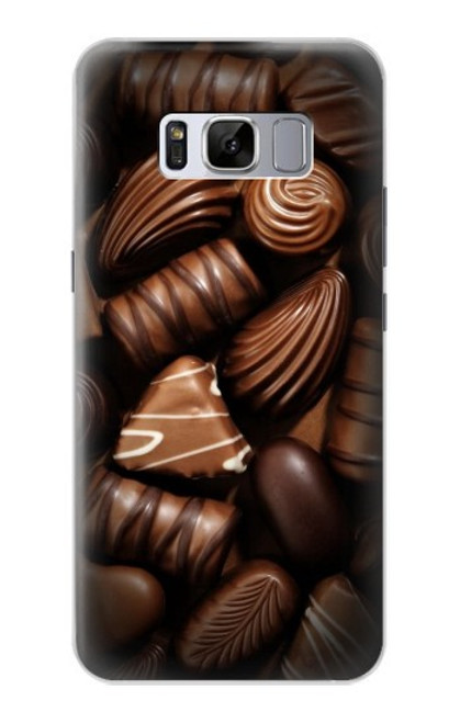 W3840 Dark Chocolate Milk Chocolate Lovers Hülle Schutzhülle Taschen und Leder Flip für Samsung Galaxy S8 Plus