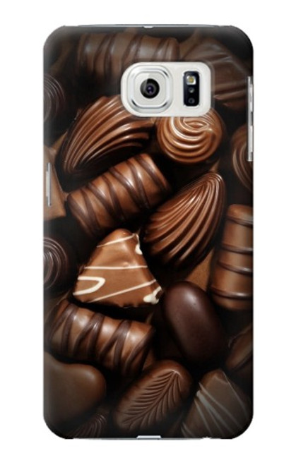 W3840 Dark Chocolate Milk Chocolate Lovers Hülle Schutzhülle Taschen und Leder Flip für Samsung Galaxy S7 Edge