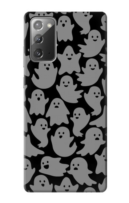 W3835 Cute Ghost Pattern Hülle Schutzhülle Taschen und Leder Flip für Samsung Galaxy Note 20