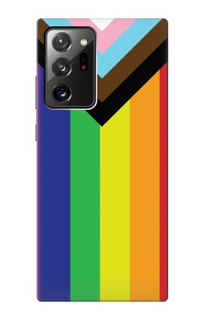 W3846 Pride Flag LGBT Hülle Schutzhülle Taschen und Leder Flip für Samsung Galaxy Note 20 Ultra, Ultra 5G