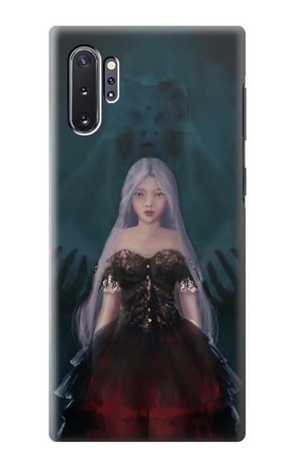 W3847 Lilith Devil Bride Gothic Girl Skull Grim Reaper Hülle Schutzhülle Taschen und Leder Flip für Samsung Galaxy Note 10 Plus