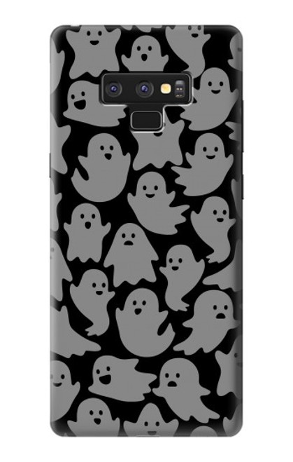 W3835 Cute Ghost Pattern Hülle Schutzhülle Taschen und Leder Flip für Note 9 Samsung Galaxy Note9