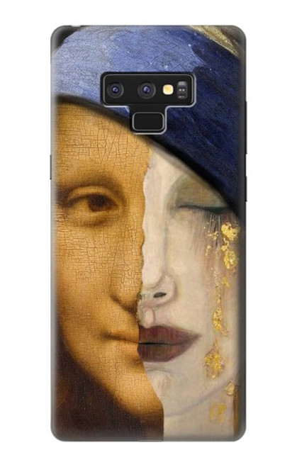 W3853 Mona Lisa Gustav Klimt Vermeer Hülle Schutzhülle Taschen und Leder Flip für Note 9 Samsung Galaxy Note9