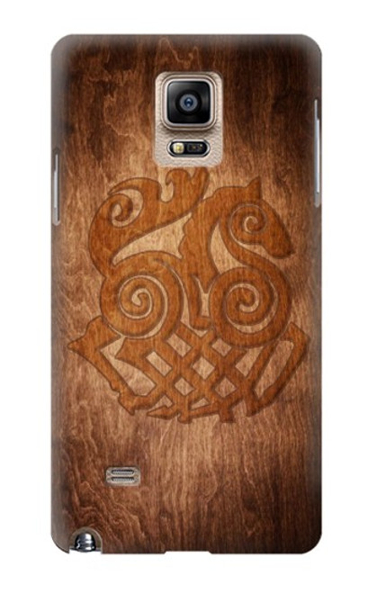 W3830 Odin Loki Sleipnir Norse Mythology Asgard Hülle Schutzhülle Taschen und Leder Flip für Samsung Galaxy Note 4
