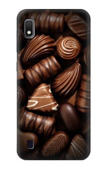 W3840 Dark Chocolate Milk Chocolate Lovers Hülle Schutzhülle Taschen und Leder Flip für Samsung Galaxy A10