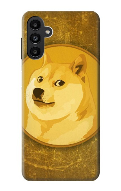 W3826 Dogecoin Shiba Hülle Schutzhülle Taschen und Leder Flip für Samsung Galaxy A13 5G