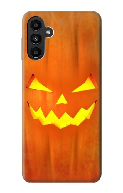 W3828 Pumpkin Halloween Hülle Schutzhülle Taschen und Leder Flip für Samsung Galaxy A13 5G