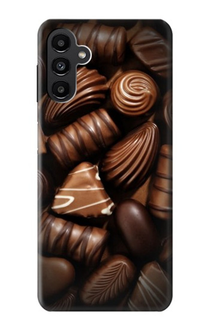 W3840 Dark Chocolate Milk Chocolate Lovers Hülle Schutzhülle Taschen und Leder Flip für Samsung Galaxy A13 5G