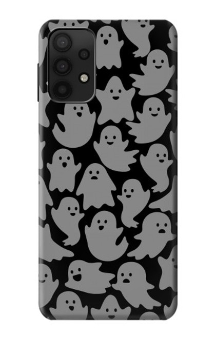 W3835 Cute Ghost Pattern Hülle Schutzhülle Taschen und Leder Flip für Samsung Galaxy A32 5G
