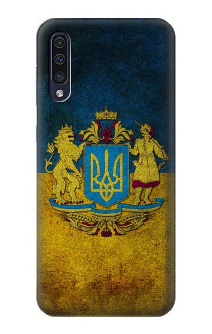 W3858 Ukraine Vintage Flag Hülle Schutzhülle Taschen und Leder Flip für Samsung Galaxy A70