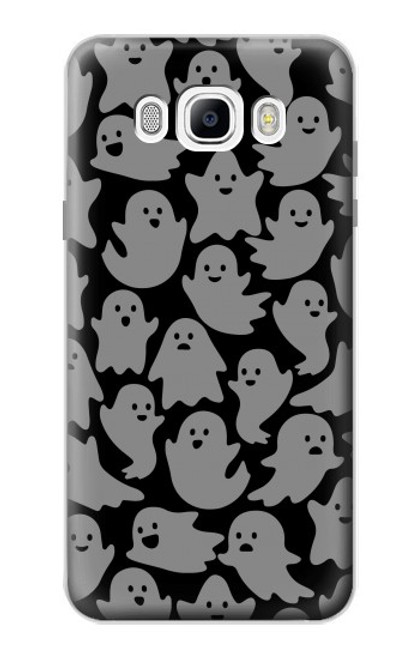 W3835 Cute Ghost Pattern Hülle Schutzhülle Taschen und Leder Flip für Samsung Galaxy J7 (2016)