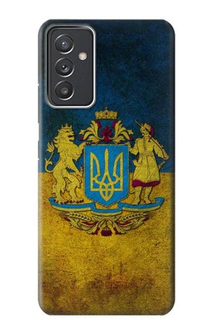 W3858 Ukraine Vintage Flag Hülle Schutzhülle Taschen und Leder Flip für Samsung Galaxy Quantum 2