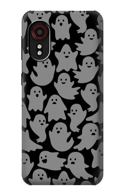 W3835 Cute Ghost Pattern Hülle Schutzhülle Taschen und Leder Flip für Samsung Galaxy Xcover 5