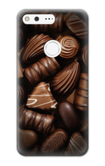 W3840 Dark Chocolate Milk Chocolate Lovers Hülle Schutzhülle Taschen und Leder Flip für Google Pixel XL