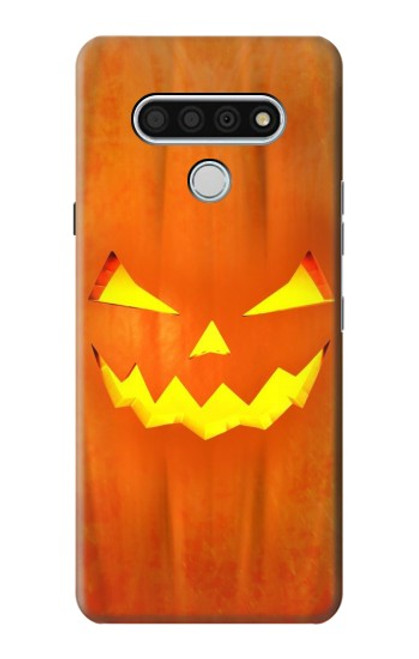 W3828 Pumpkin Halloween Hülle Schutzhülle Taschen und Leder Flip für LG Stylo 6