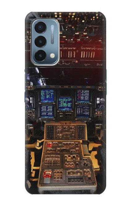W3836 Airplane Cockpit Hülle Schutzhülle Taschen und Leder Flip für OnePlus Nord N200 5G