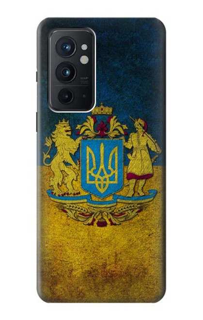 W3858 Ukraine Vintage Flag Hülle Schutzhülle Taschen und Leder Flip für OnePlus 9RT 5G