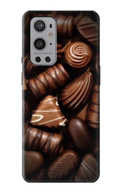 W3840 Dark Chocolate Milk Chocolate Lovers Hülle Schutzhülle Taschen und Leder Flip für OnePlus 9 Pro