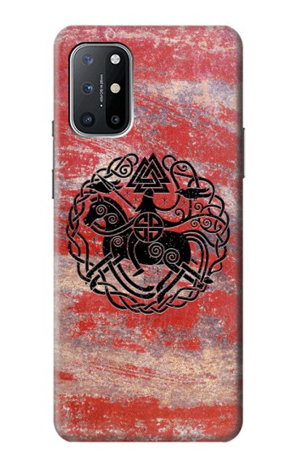 W3831 Viking Norse Ancient Symbol Hülle Schutzhülle Taschen und Leder Flip für OnePlus 8T