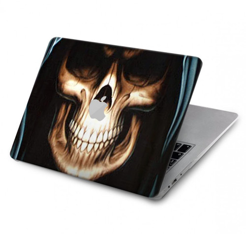 W0225 Skull Grim Reaper Hülle Schutzhülle Taschen für MacBook Pro 14 M1,M2,M3 (2021,2023) - A2442, A2779, A2992, A2918