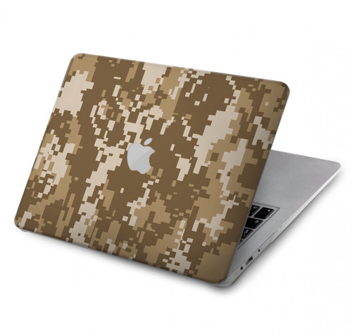 W3294 Army Desert Tan Coyote Camo Camouflage Hülle Schutzhülle Taschen für MacBook Pro 14 M1,M2,M3 (2021,2023) - A2442, A2779, A2992, A2918