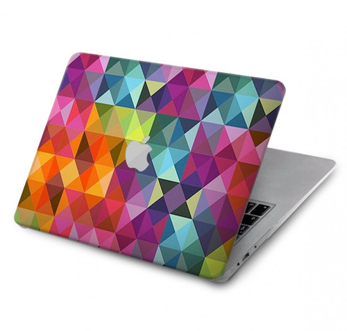 W3477 Abstract Diamond Pattern Hülle Schutzhülle Taschen für MacBook Pro 14 M1,M2,M3 (2021,2023) - A2442, A2779, A2992, A2918