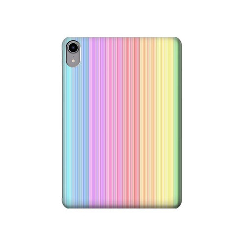 W3849 Colorful Vertical Colors Tablet Hülle Schutzhülle Taschen für iPad mini 6, iPad mini (2021)