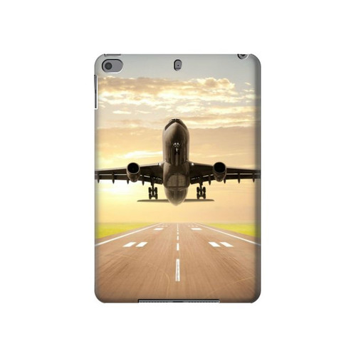 W3837 Airplane Take off Sunrise Tablet Hülle Schutzhülle Taschen für iPad mini 4, iPad mini 5, iPad mini 5 (2019)