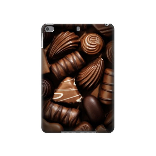 W3840 Dark Chocolate Milk Chocolate Lovers Tablet Hülle Schutzhülle Taschen für iPad mini 4, iPad mini 5, iPad mini 5 (2019)