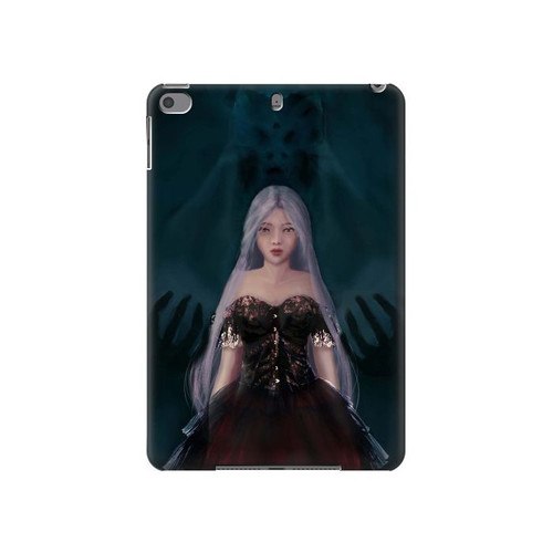 W3847 Lilith Devil Bride Gothic Girl Skull Grim Reaper Tablet Hülle Schutzhülle Taschen für iPad mini 4, iPad mini 5, iPad mini 5 (2019)