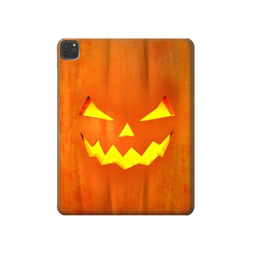 W3828 Pumpkin Halloween Tablet Hülle Schutzhülle Taschen für iPad Pro 11 (2021,2020,2018, 3rd, 2nd, 1st)