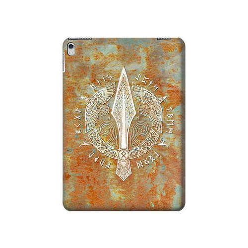 W3827 Gungnir Spear of Odin Norse Viking Symbol Tablet Hülle Schutzhülle Taschen für iPad Air 2, iPad 9.7 (2017,2018), iPad 6, iPad 5