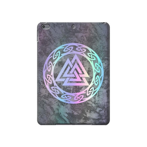 W3833 Valknut Odin Wotans Knot Hrungnir Heart Tablet Hülle Schutzhülle Taschen für iPad Pro 10.5, iPad Air (2019, 3rd)