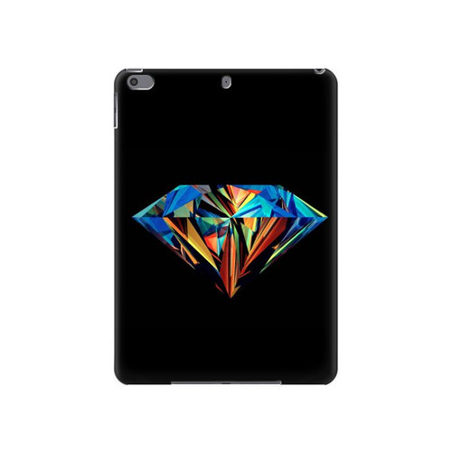 W3842 Abstract Colorful Diamond Tablet Hülle Schutzhülle Taschen für iPad Pro 10.5, iPad Air (2019, 3rd)