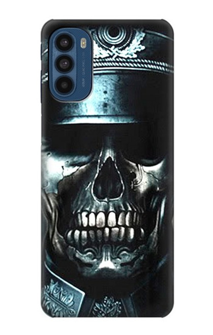 W0754 Skull Soldier Zombie Hülle Schutzhülle Taschen und Leder Flip für Motorola Moto G41