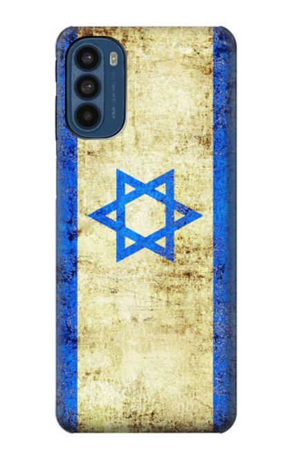 W2614 Israel Old Flag Hülle Schutzhülle Taschen und Leder Flip für Motorola Moto G41