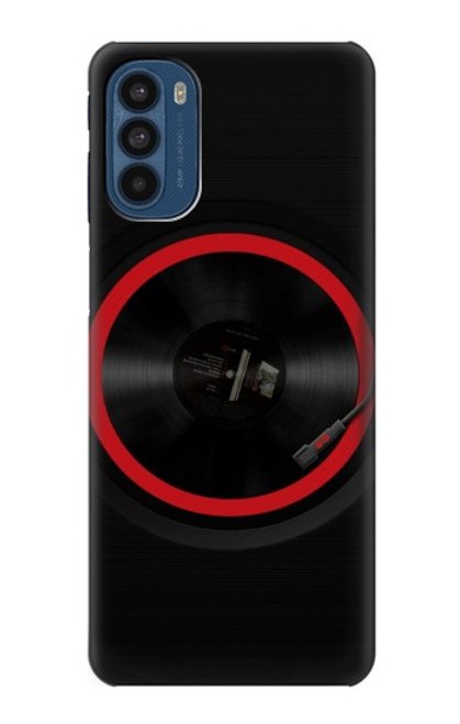 W3531 Spinning Record Player Hülle Schutzhülle Taschen und Leder Flip für Motorola Moto G41