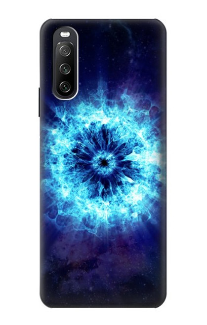 W3549 Shockwave Explosion Hülle Schutzhülle Taschen und Leder Flip für Sony Xperia 10 III Lite