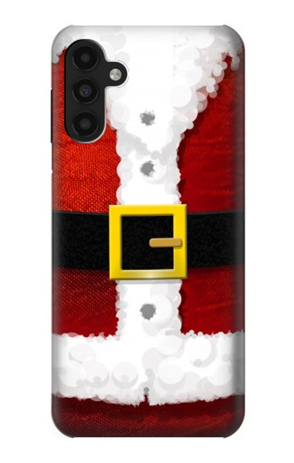 W2846 Christmas Santa Red Suit Hülle Schutzhülle Taschen und Leder Flip für Samsung Galaxy A13 4G