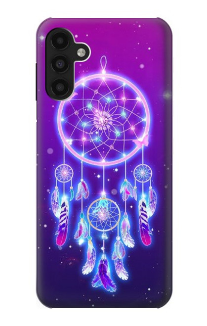 W3484 Cute Galaxy Dream Catcher Hülle Schutzhülle Taschen und Leder Flip für Samsung Galaxy A13 4G