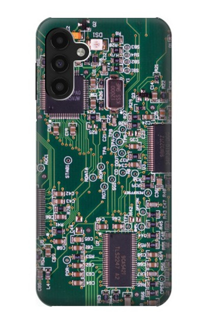 W3519 Electronics Circuit Board Graphic Hülle Schutzhülle Taschen und Leder Flip für Samsung Galaxy A13 4G