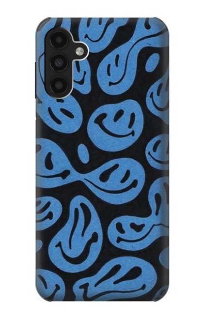 W3679 Cute Ghost Pattern Hülle Schutzhülle Taschen und Leder Flip für Samsung Galaxy A13 4G