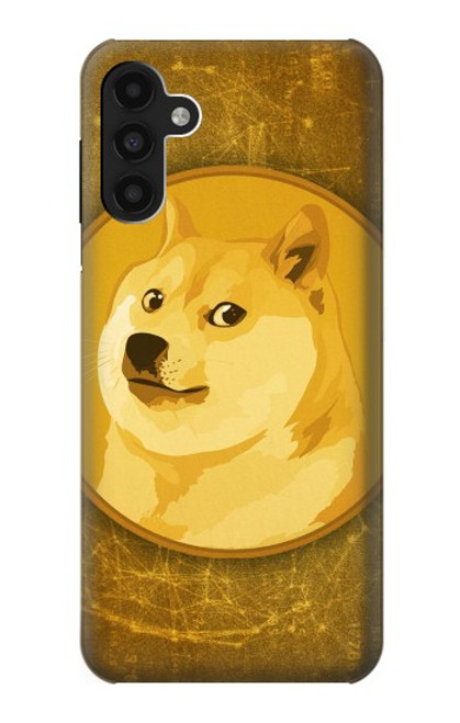 W3826 Dogecoin Shiba Hülle Schutzhülle Taschen und Leder Flip für Samsung Galaxy A13 4G