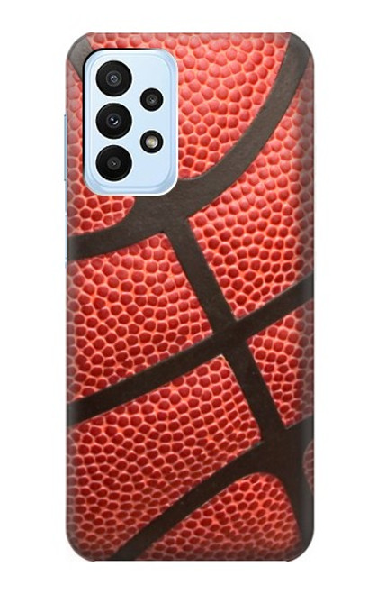 W0065 Basketball Hülle Schutzhülle Taschen und Leder Flip für Samsung Galaxy A23